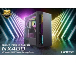 מחשב גיימייג  מורכב NX400 ATOM v550W i5-10400 B460 Gaming HD 8GB 500NVME