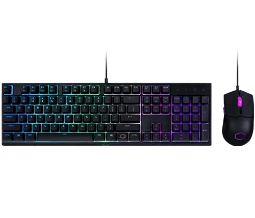 סט גיימינג חוטי Cooler Master MS110 RGB HEB+ENG
